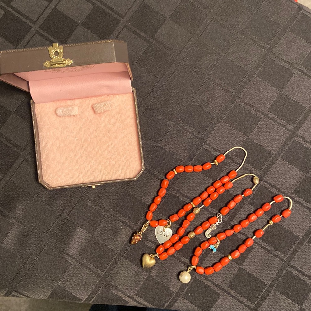 Juicy Couture bracelet set  NEEDS RESTRINGING